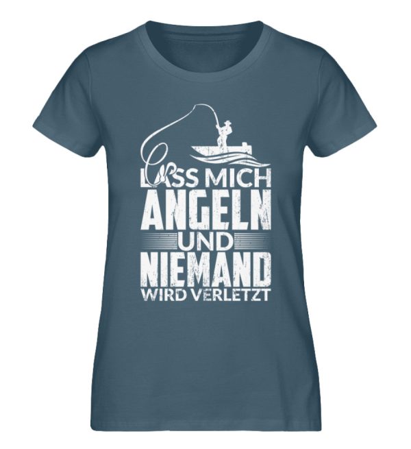 Lass mich angeln  - Damen Premium Bio Shirt Online-Verkauf – Bild 4
