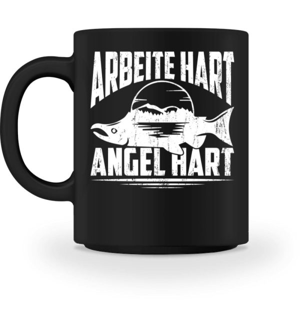 Arbeite hart Angel hart  - Tasse Im Angebot