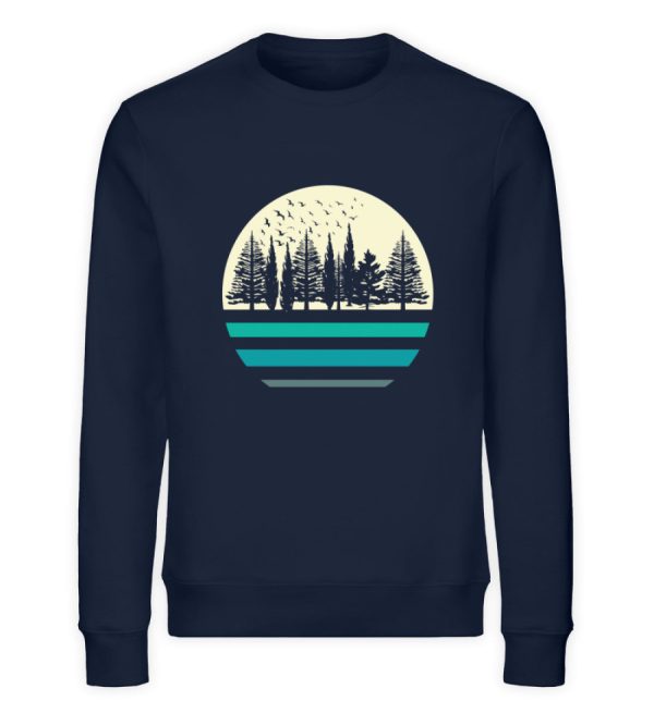 Die Vögel im Wald  - Unisex Bio Sweatshirt Angebot – Bild 2
