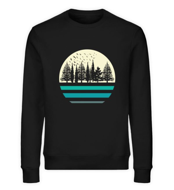 Die Vögel im Wald  - Unisex Bio Sweatshirt Angebot