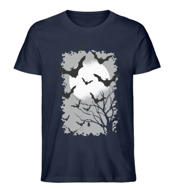 Fledermäuse in der Nacht  - Unisex Premium Bio Shirt Angebot – Bild 2