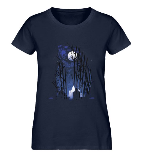 Bär und die Dunkelheit  - Damen Premium Bio Shirt Angebot – Bild 2