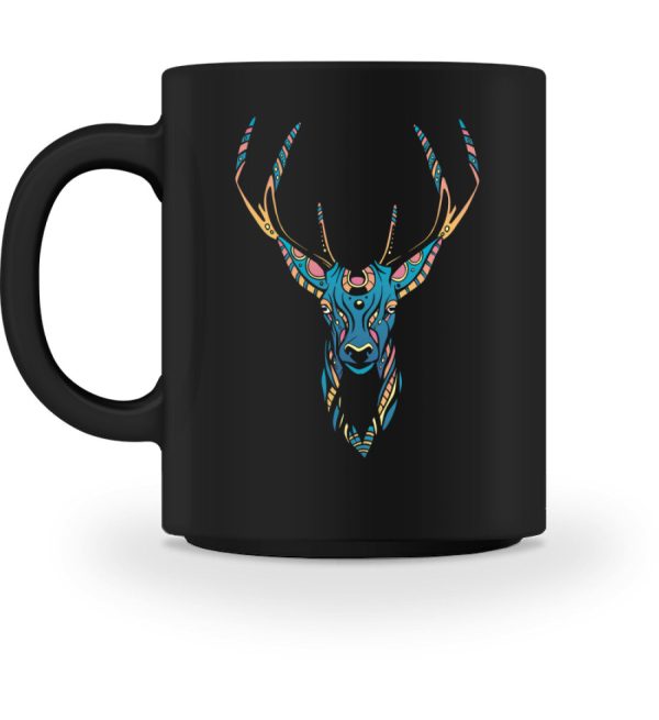 Ein bunter Hirsch - Tasse Rabatt