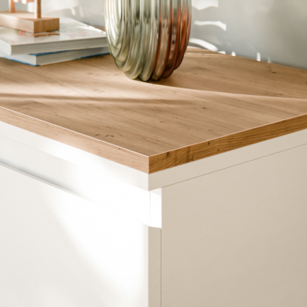 Holzplatte für IKEA Malm Kommode, Eiche, 80,4 x 48,2cm Online-Schn?ppchen – Bild 2