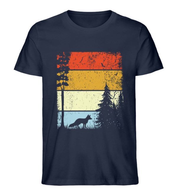 Waldtier in der Natur Fuchs - Unisex Premium Bio Shirt Online – Bild 2