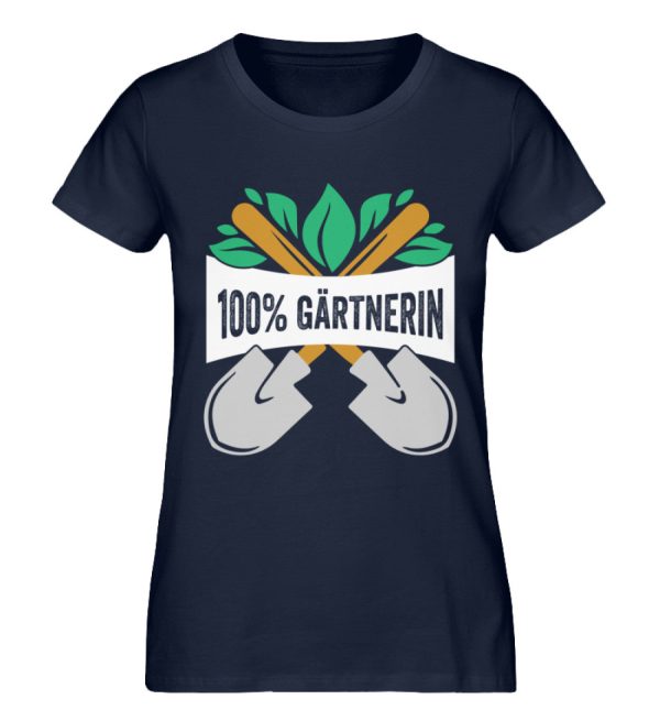100% Gärtnerin - Damen Premium Bio Shirt Online-Schn?ppchen – Bild 2