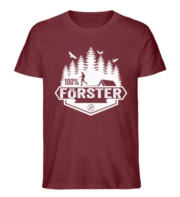100% Förster - Unisex Premium Bio Shirt Schn?ppchen – Bild 4